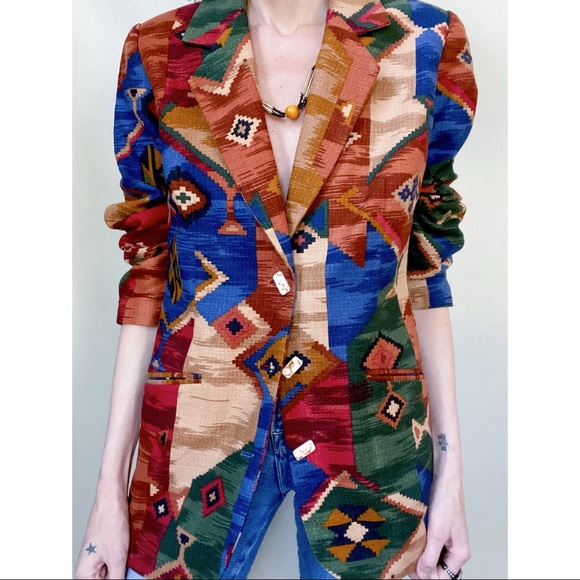 Vintage Jackets & Blazers - Vintage Navajo blazer